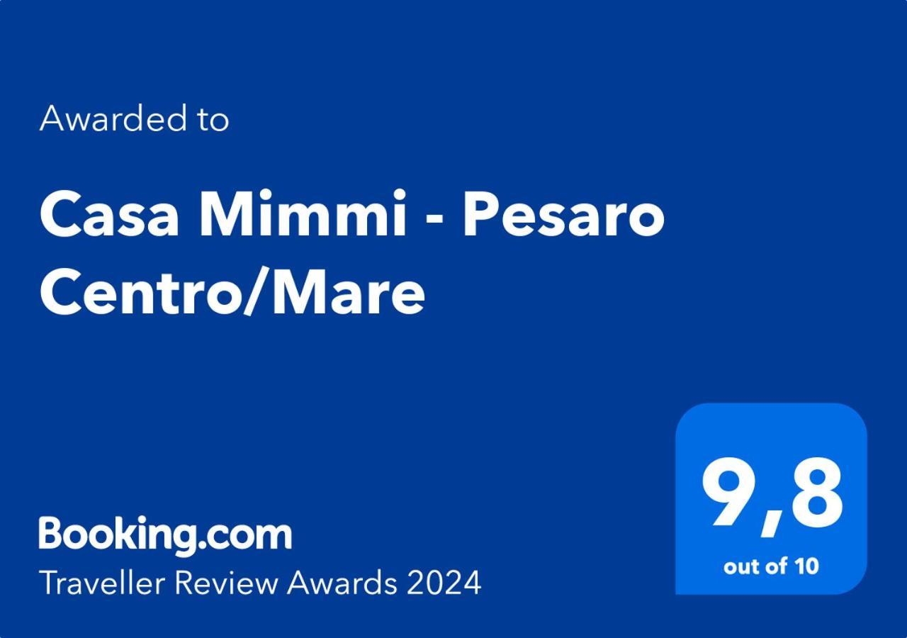 Apartament La Casa Di Erika - Pesaro Centro-Mare Zewnętrze zdjęcie